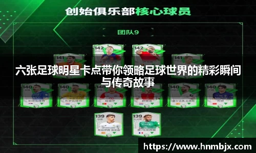 六张足球明星卡点带你领略足球世界的精彩瞬间与传奇故事
